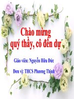 tiet 62. Giai bai toan bang cach lap phuong trinh bac hai