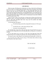 BÁO CÁO THỰC TẬP-Công ty viễn thông liên tỉnh có tên quốc tế là Vietnam Telecom