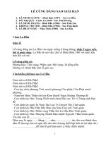 LỄ CÚNG DÂNG SÁO GIẢI HẠN