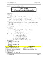 Thực hành (Đo chiều cao-đo khoảng cách)