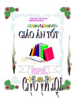 BÌA GIÁO ÁN ĐÚNG ĐẸP!