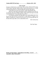 BÁO CÁO THỰC TẬP-TẠI ĐƠN VỊ UBND xã Phước Thuận