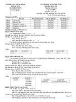 Đề thi học sinh giỏi tỉnh Thanh Hóa 2010-2011