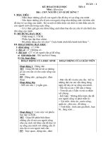 Giáo án  Khoa học lớp 4 cả năm_CKTKN_Bộ 1