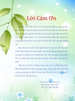 Khóa luận tốt nghiệp Xây dựng phần mềm hỗ trợ quy trình soạn thảo đề thi trắc nghiệm khách quan