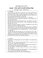 ke hoach tuan mot so loai qua