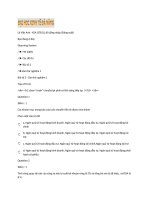 Đề thi trắc nghiệm quản trị tài chính