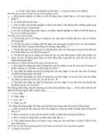 Luyện tập trắc nghiệm chương 1 và chương 2 quản trị tài chính