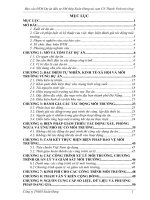 BÁO CÁO THỰC TẬP-BÁO CÁO ĐMT DỰ ÁN ĐẦU TƯ NM THÉP XUÂN HƯNG TẠI CỤM CN THANH VINH MỞ RỘNG