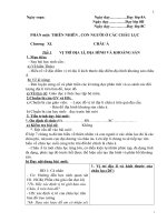 Giáo án Địa 8 cả năm (chuẩn KTKN)