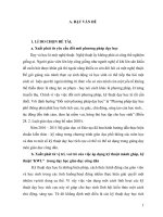 Ứng dụng kỹ thuật mảnh ghép, kỹ thuật “KWL” vào việc giảng dạy môn giáo dục công dân khối 10 THPT