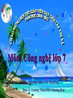 Bài 39 CHẾ BIẾN VÀ DỰ TỮ THỨC ĂN VẬT NUÔI