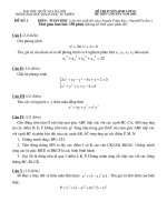 Đề chuyên lý vào 10 KHTN 2003-toán