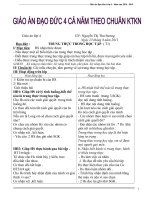 Giáo án Đạo đức 4 cả năm_CKTKN_Bộ 8