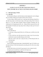 THỰC TRẠNG KẾ TOÁN TSCĐ VÀ PHÂN TÍCH HIỆU QUẢ SỬ DỤNG TSCĐ TẠI TỔNG CÔNG TY XÂY DỰNG THỦY LỢI 4 - CTCP