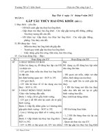 Giáo án Thủ công lớp 3 cả năm_Bộ 5