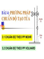 BÀI BÁO CÁO-BÀI 4-PHƯƠNG PHÁP CHUẨN CỦA ĐỘ TẠO TỦA