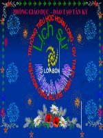 Lich su bai 27 tuan 31> Nha nguyen thanh lap