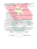 Mau bien ban xet ket nap doan vien