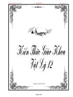 KIEN THUC ON THI TN VAT LY12