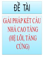 BÁO CÁO THỰC TẬP-GiẢI PHÁP KẾT CẤU NHÀ CÁO TẦNG