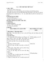 Giáo án Tự nhiên Xã hội lớp 3 cả năm_CKTKN_Bộ 6