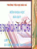 giao an bài su sinh san cau thuc vat có hoa