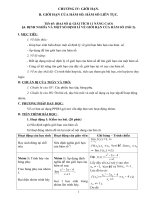 §4. ĐỊNH NGHĨA VÀ MỘT SỐ ĐỊNH LÍ VỀ GIỚI HẠN CỦA HÀM SỐ (Tiết 2).