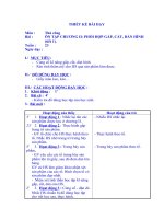 Giáo án Thủ công lớp 2 cả năm_Bộ 4