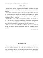 KẾ TOÁN CHI PHÍ VÀ TÍNH GIÁ THÀNH SẢN PHẨM CỦA CÔNG TY CỔ PHẦN KINH DOANH THỦY HẢI SẢN SÀI GÒN