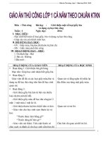 Giáo án Thủ công lớp 1 cả năm_Bộ 9