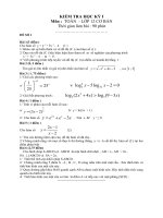 Toan 12 De thi HK I so 7+DA