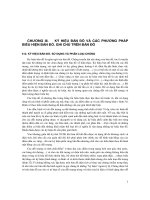 Chương 3: Các phương pháp biểu thị nội dung bản đồ