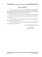 luận văn quản trị kinh doanh Phương hướng và giải pháp thúc đẩy xuất khẩu hàng may mặc của Tổng công ty May 10 - Công ty cổ phần sang thị trường Mỹ La Tinh