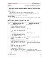 Giáo án Thủ công lớp 1 cả năm