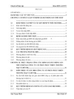 Thực trạng và giải pháp nhằm hoàn thiện hoạtđộng định giá bất động sản thế chấp tại sàn giao dịch bất động sản công ty cổ phần phát triển thương mại và đô thị