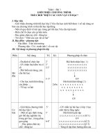 Giáo án Thể dục lớp 2 trọn bộ_CKTKN_Bộ 2