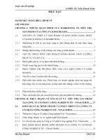 Thực trạng sản xuất và giải pháp mở rộng thị trường tiêu thụ sản phẩm tại công ty cổ phần công nghiệp ô tô – Vinacomin