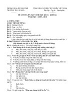 ĐỀ CƯƠNG HKII LỚP 4
