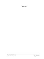 luận văn thiết kế thời trang  Sáng tác thời trang áo cưới, dạ hội