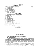 SKKN Dạy - học về Tỉ số phần trăm và giải toán về tỉ số phần trăm