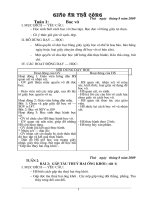 Giáo án Thủ công lớp 3 cả năm_Bộ 16