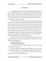 luận văn quản trị chất lượng   Đánh giá chất lượng tăng trưởng kinh tế tỉnh Bắc Ninh giai đoạn 2005-2010