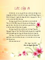 Khóa luận tốt nghiệp Nghiên cứu mô hình đa tác tử hút và đẩy cho phương pháp lọc cộng tác