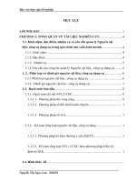 luận văn kế toán  Tổ chức công tác kế toán nguyên vật liệu, công cụ dụng cụ tại công ty CPXD Đê Kè Thủy Lợi Hưng Yên