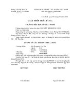 GIẤY THÔI TRẢ LƯƠNG