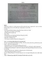 đề thi thông gió đại học xây dựng