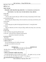 GA Sinh 9 tiet 62-64(TH)