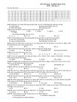 Đề thi HK II và đáp án môn Hóa học 12CB - Đề số 2