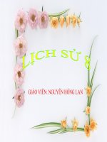 bài giảng điện tử cách mạng tư sản pháp cuối thế kỉ XIII